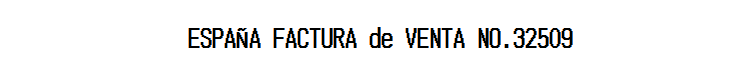 Fuente de factura muy común para la impresora térmica